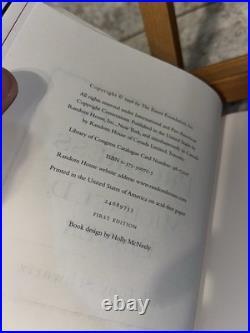 SIGNED/ AUTOGRAPHED 1st Edition Work in Progress Disney CEO Michael Eisner Book