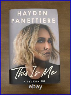 SIGNED Hayden Panettiere This Is Me A Reckoning GOLD AUTO 1st Ed 2026 COA