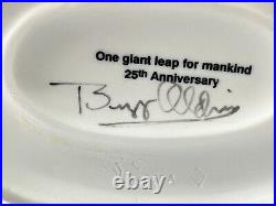 SIGNED! Lladro Apollo Landing BUZZ ALDRIN Autograph 1990 with Original Packaging