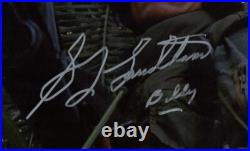 SONNY LANDHAM SIGNED AUTOGRAPHED 11x14 PHOTO + BILLY PREDATOR RIP BECKETT BAS
