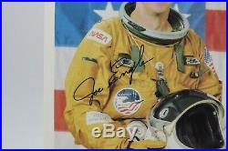 STS-2 Official NASA 8x10 Autopen Signed by Joe Engle, Richard H. Truly