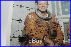 STS-3 Official NASA 8x10 Autopen Signed by Jack Lousma, C. Gordon Fullerton