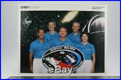 STS-31 Autopen Signed by Shriver, Bolden Jr, McCandless II, Hawley, Sullivan