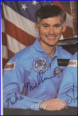 STS-41-D Official NASA Autopen Signed Hartsfield, Coats, Mullane, Hawley, Walker