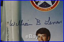 STS-5 Official NASA Autopen Signed by Vance Brand, Joseph Allen, William Lenoir
