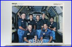 STS-51-B Official NASA Autopen Signed by Gregory, Lind, Thagard, Thornton, Wang