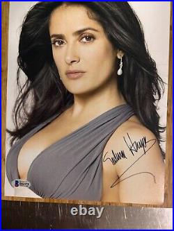 Salma Hayek Autographed Signed 8x10 Photo Certified Authentic Beckett BAS COA