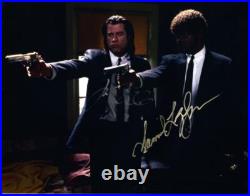 Samuel L Jackson John Travolta signed 11x14 Photo Amazing autographed Pic + COA