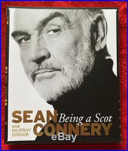 Sean Connery Hand Signed Being A Scot Book Autograph James Bond 007