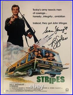 Sean Young & PJ Soles autographed signed 11x14 photo Stripes PSA Witness