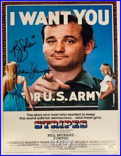 Sean Young & PJ Soles autographed signed 11x14 photo Stripes PSA Witness