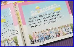 Seventeen LOVE & LETTER ALL MEMBER Signed PROMO Hand message kpop KOREA SELLER