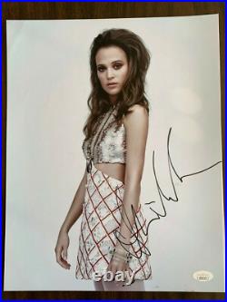 Sexy Alicia Vikander Autographed Signed 11x14 Photo JSA COA