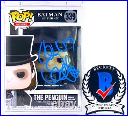 Signed By Danny DeVito Funko Pop! Dc Batman Returns The Penguin #339 Beckett