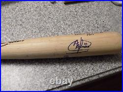 Signed Cubs Albert Almora Actual Chicago Cubs Autographed Bat Loa
