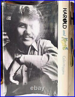 Signed HAROLD & MAUDE First Edition Hardback Aug 1971 Colin Higgins Novel Movie