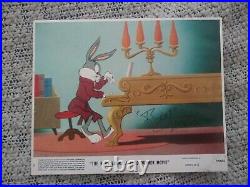 Signed Looney Tunes Mel Blanc autograph Bugs Bunny playing piano