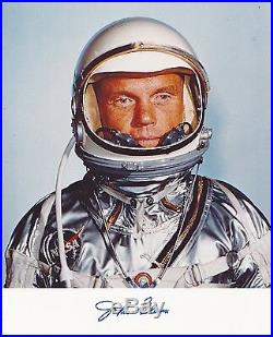 Signed Photo John Glenn Mercury Astronaut