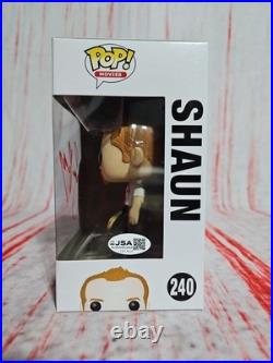 Simon Pegg Signed Shaun Of The Dead Funko With JSA COA And Protector
