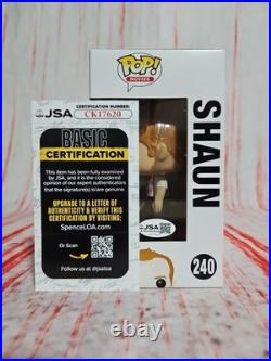 Simon Pegg Signed Shaun Of The Dead Funko With JSA COA And Protector