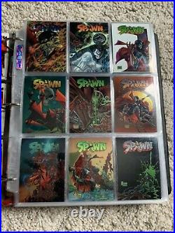 Spawn action figures card collection autographed Card Pog