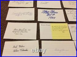 Sports Autograph Collection signed cards / memorabilia MLB NBA NFL