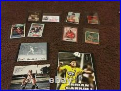 Sports Autograph Collection signed cards / memorabilia MLB NBA NFL