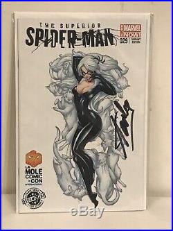 Stan Lee Autographed The Superior Spiderman 29 Variant Edition Graded 9.2