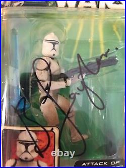 Star Wars Clone Trooper Sneak Preview POTJ Signed Autographed by Bodie Taylor