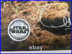 Star Wars Signed Autograph Harrison Ford Carrie Fisher Mark Hamill Peter Mayhew