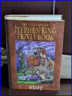 Stephen King Illustrated Trivia Book Signed Freeman 2005 Cemetery Dance 1st HCDJ