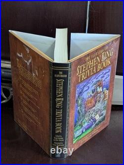 Stephen King Illustrated Trivia Book Signed Freeman 2005 Cemetery Dance 1st HCDJ