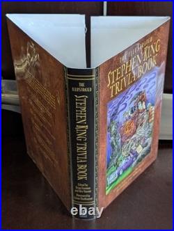 Stephen King Illustrated Trivia Book Signed Freeman 2005 Cemetery Dance 1st HCDJ