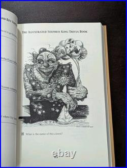 Stephen King Illustrated Trivia Book Signed Freeman 2005 Cemetery Dance 1st HCDJ