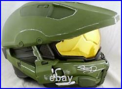Steve Downes Autographed Halo Master Chief Helmet Beckett Auth Silver