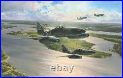 Stormbirds Rising by Robert Taylor autographed by four Luftwaffe Jet Pilots