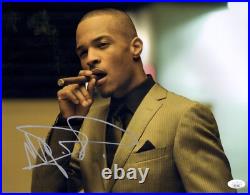 T. I. Clifford Harris Signed RAPPER TI Vs T. I. P. 11x14 Photo Autograph JSA COA