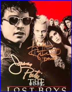 THE LOST BOYS Cast Signed 8x10 inch Authentic Original Autographs withCOA