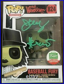 THE WARRIORS JERY HEWITT Green Furies Signed FUNKO POP Movies #824