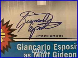 TOPPS STAR WARS G. Esposito as Moff Oversize Blue Card Autographed 10/10 Limited