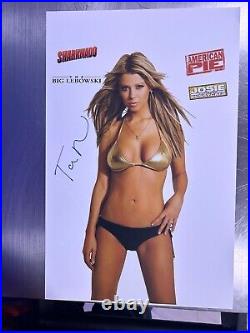 Tara Reid Autographed 11 15 w. COA from STEEL CON