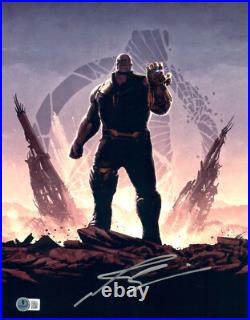 Thanos Josh Brolin Signed Autograph Infinity War 11X14 Photo Avengers Beckett