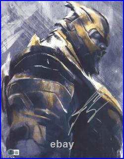 Thanos Josh Brolin Signed Autograph Infinity War 11X14 Photo Avengers Beckett