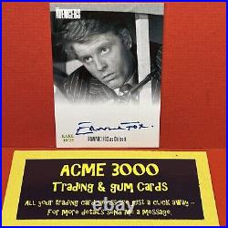 The Avengers Complete Collection SERIES 3 EDWARD FOX Autograph AVEF2 10/25