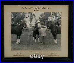 The Calumet Farms Triple Champion Of 1947 Autographed Photo