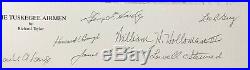 The Tuskegee Airmen by Richard Taylor 10 Tuskegee autographs with Charles McGee
