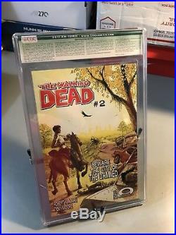 The Walking Dead #1 CGC 9.8 NM/M Autographed By Robert Kirkman