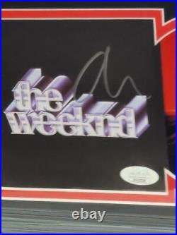 The Weeknd Weekend Signed Autographed Dawn FM CD Custom Framed JSA