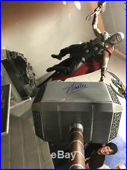 Thor Hammer Signed by Stan Lee Full Size, Full Metal (Avengers) Mjolnir Sdcc