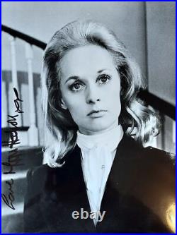 Tippi Hedren Signed Autograph B&W Photo Genuine From Large Collection
